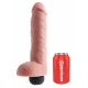 King Cock 11 - realističen dildo za brizganje (28 cm) - naravni 