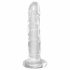 King Cock Clear 6 - lepljivi dildo (15 cm) 