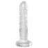 King Cock Clear 6 - lepljivi dildo (15 cm) 