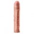 X-TENSION Perfect 3 - realistična nožnica za penis (22,8 cm) - naravna 