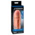 X-TENSION Mega 1 - realistična nožnica za penis (17,7 cm) - naravna 