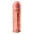 X-TENSION Mega 1 - realistična nožnica za penis (17,7 cm) - naravna 