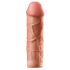 X-TENSION Mega 2 - realistična nožnica za penis (20,3 cm) - naravna 