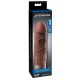 X-TENSION Mega 2 - realistična nožnica za penis (20,3 cm) - temno naravna 