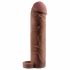 X-TENSION Perfect 2 - obroček za penis (19 cm) - temno naraven 