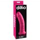 Dillio 8 - pripenjalni, realistični dildo (20 cm) - roza 