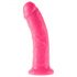 Dillio 8 - pripenjalni, realistični dildo (20 cm) - roza 