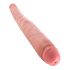 King Cock 16 Tapered - realistični dvojni dildo (41 cm) - naravni 