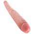 King Cock 16 Tapered - realistični dvojni dildo (41 cm) - naraven