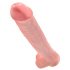 King Cock 15 - prisesek dildó s testisi (38 cm) - naraven