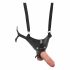 King Cock Strap-on 10 - votli dildo s pasovi za pripenjanje (25 cm) 