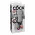 King Cock Strap-on 10 - votli dildo s pasovi za pripenjanje (25 cm) 