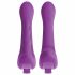 3Some rock n' ride - brezžični trojni vibrator z radiem (vijolična) 