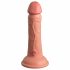 King Cock Elite 6 - pripenjalni, realistični dildo (15 cm) - naravni 