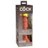 King Cock Elite 6 - pripenjalni, realistični dildo (15 cm) - temen 