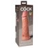 King Cock Elite 8 - pripenjalni, realistični dildo (20 cm) - naravni 