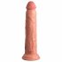 King Cock Elite 9 - pripenjalni, realistični dildo (23 cm) - naravni 