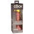 King Cock Elite 6 - pripenjalni, realistični dildo (15 cm) - naravni 