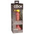 King Cock Elite 6 - pripenjalni, realistični dildo (15 cm) - temno naraven 