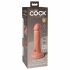 King Cock Elite 6 - pripenjalni, realistični dildo (15 cm) - temno naraven 