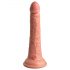 King Cock Elite 7 - radijsko krmiljen vibrator (18 cm) - naravni 