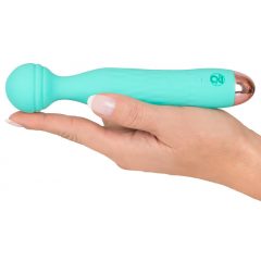   Cuties Mini Wand - masažni vibrator, vodoodporen, z možnostjo polnjenja (zelen)