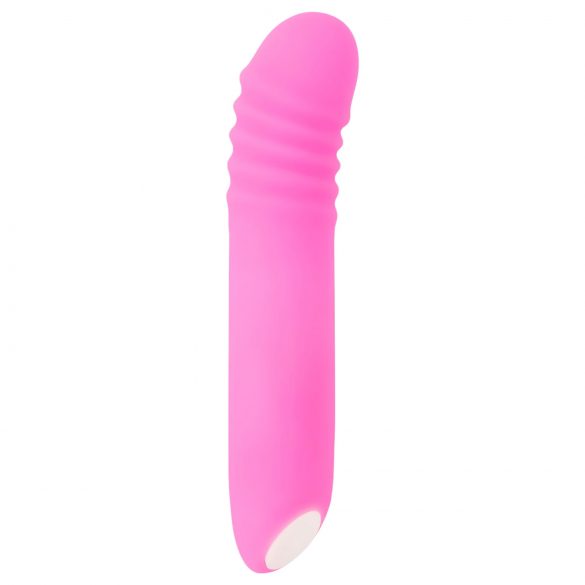 You2Toys - Flashing Mini Vibe - vibrator z možnostjo polnjenja, ki se sveti (roza) 