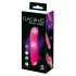 You2Toys - Flashing Mini Vibe - vibrator z možnostjo polnjenja, ki se sveti (roza) 