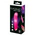 You2Toys - Flashing Mini Vibe - vibrator z možnostjo polnjenja, ki se sveti (roza) 