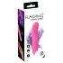 You2Toys - Flashing Mini Vibe - vibrator z možnostjo polnjenja, ki se sveti (roza) 