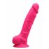 Silexd 8 - prilagodljiv vibrator za moda, ki se prilagaja - 20 cm (roza) 