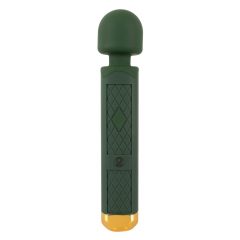   Emerald Love Wand - vodoodporen masažni vibrator za polnjenje (zelen)