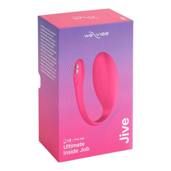 We-Vibe Jive - pametni vibrator za polnjenje (roza)