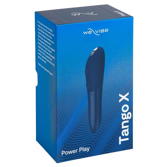 We-Vibe Tango X - vodoodporen vibrirajoči masažni paličnik (kraljevsko modra)