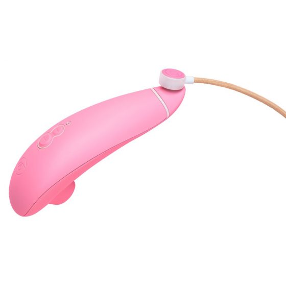 Womanizer Premium Eco - stimulator klitorisa za polnjenje (roza)