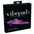 VibePad 2 - vibrator za lizanje blazine z radijskim upravljanjem, ki ga je mogoče polniti (vijolična) 