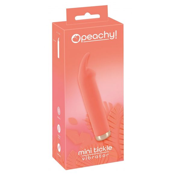 You2Toys - peachy! mini zajček - baterijski klitorisni vibrator z zajčkom (breskev) 