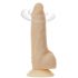 Naked Addiction Rotating 7 - brezžični vrtljivi vibrator (18 cm) - naravni 