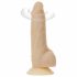 Naked Addiction Rotating 7 - brezžični vrtljivi vibrator (18 cm) - naravni 