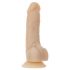 Naked Addiction Rotating 7 - brezžični vrtljivi vibrator (18 cm) - naravni 