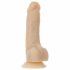 Naked Addiction Rotating 7 - brezžični vrtljivi vibrator (18 cm) - naravni 