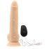 Naked Addiction Thrusting 9 - brezžični, radijsko vodeni vibrator za potiskanje - naravni (23cm) 