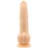 Naked Addiction Thrusting 9 - brezžični, radijsko vodeni vibrator za potiskanje - naravni (23cm) 