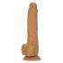 Naked Addiction Thrusting 9 - brezžični, radijsko vodeni vibrator za potiskanje - temen (23cm) 