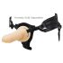 Naked Addiction Thrusting 7,5 - baterijski, potiskajoči vibrator (19 cm) - naraven