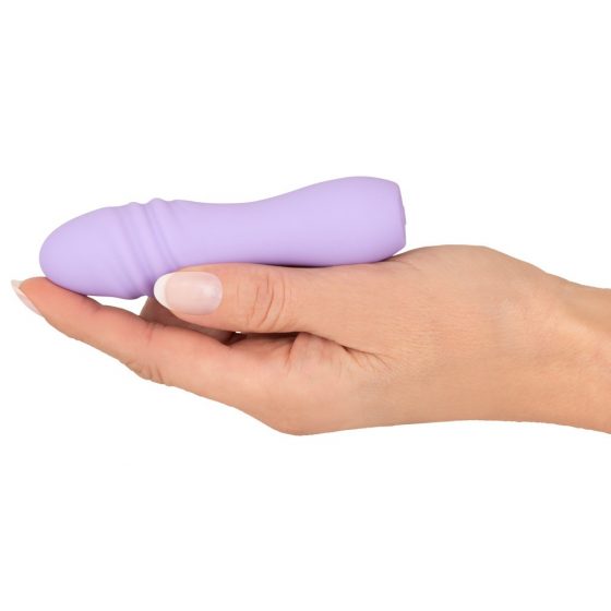 Cuties Mini 3 - Spiralni vibrator z možnostjo polnjenja, vodoodporen (vijolična)