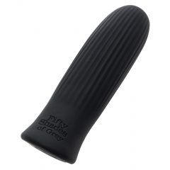   Petdeset odtenkov sive - Brezžični vibrator Sensation Bullet (črn)