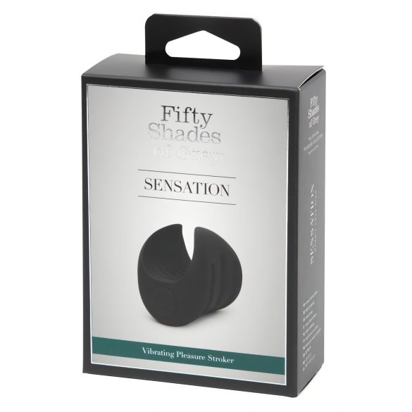 Petdeset odtenkov sive Sensation - vibrator za glavico (črn)