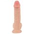 Nature Skin - Dildo s kožo - 19 cm (naravni) 