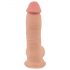 Natute Skin - Dildo s kožo - 20 cm (naravno)